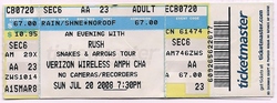 Concert # 79 For Me, tags: Rush, Charlotte, North Carolina, United States, Verizon Amphitheater - Rush on Jul 20, 2008 [288-small]