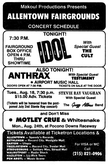 The Cult / Billy Idol on Aug 8, 1987 [389-small]
