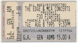 Foo Fighters / Shudder To Think on Aug 8, 1995 [597-small]