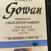 Gowan on May 7, 1987 [990-small]