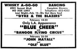Blue Cheer / bangor flying circus on Feb 18, 1970 [002-small]
