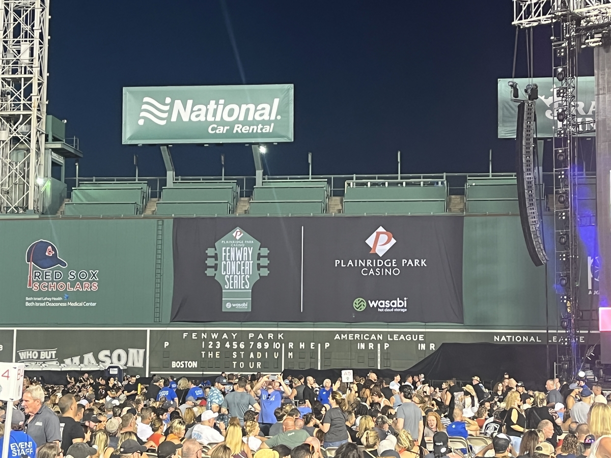 Concert History of Fenway Park Boston, Massachusetts, United States