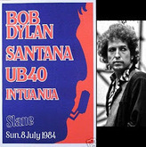bob dylan / Carlos Santana / UB40 / In Tua Nua on Jul 8, 1984 [529-small]