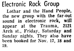 Lothar And The Hand People / Mandrake Memorial on Nov 17, 1967 [679-small]