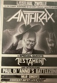 Testament / Paul Di'anno's battlezone / ANTHRAX on Oct 11, 1987 [035-small]