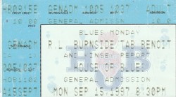 Tab Benoit / The Kinsey Report with Big Daddy Kinsey / RL Burnside on Sep 15, 1997 [080-small]