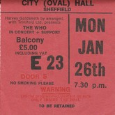 TICKET STUBS, THE WHO / QTips on Feb 26, 1981 [091-small]