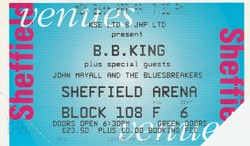Ticket Stub, BB King / John Mayall on Apr 26, 1999 [160-small]