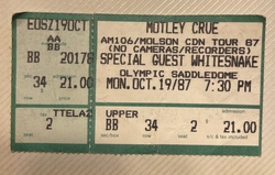 Mötley Crüe / Whitesnake on Oct 19, 1987 [330-small]