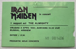 Iron Maiden / The Almighty on Apr 9, 1993 [462-small]