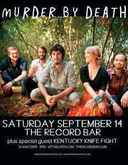 Kentucky Knife Fight / Murder By Death on Sep 14, 2013 [472-small]