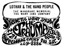 Lothar And The Hand People / Mandrake Memorial / Mary Jane Company on Mar 29, 1968 [977-small]