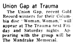 Gary Puckett & The Union Gap / Mandrake Memorial / Warmth on Feb 24, 1968 [988-small]