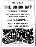 Gary Puckett & The Union Gap / Mandrake Memorial / Warmth on Feb 24, 1968 [989-small]