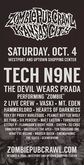 Tech N9ne / 2 Live Crew / Hearts of Darkness / Hammerlord / Peanut Butter Wolf / Turbogeist / Bruiser Queen / Six Percent / Steddy P. / The Devil Wears Prada / Vaski / Mt Eden / Bit Funk / The Dead Girls / Sluts / Schwervon! on Oct 4, 2014 [260-small]