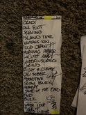 Autographed set list from night 2 at beachland ballroom , Bumpin Uglies on Mar 5, 2022 [320-small]