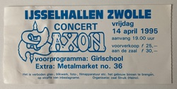 SAXON / Girlschool on Apr 14, 1995 [362-small]