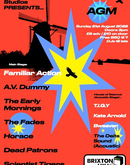 Familiar Action / AV Dummy / The Early Mornings / The Fades / Horace / Dead Patrons / Scientist Tigers / The Delta Sound / Kate Arnold / Bweaver  / T.I.G.Y on Aug 21, 2022 [276-small]