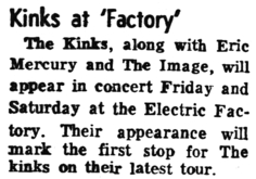 The Kinks / Eric Mercury / Blues Image on Jan 31, 1970 [508-small]