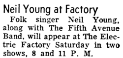 Neil Young / Fifth Avenue Band on Feb 28, 1970 [511-small]