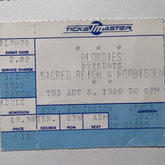 Sacred Reich / Forbidden / Wrathchild America on Aug 8, 1989 [108-small]