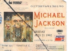 The Dangerous tour on Aug 21, 1992 [376-small]