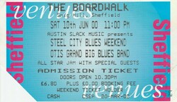 Ticket Stub Saturday Night late session, Steel City Blues Weekend on Jun 10, 2000 [674-small]
