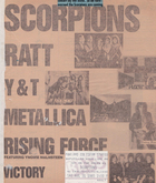 Metallica / Scorpions / Ratt / Y & T / Victory / The Rising Force on Aug 31, 1985 [854-small]