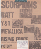 Metallica / Scorpions / Ratt / Y&T / Victory / The Rising Force on Aug 31, 1985 [867-small]
