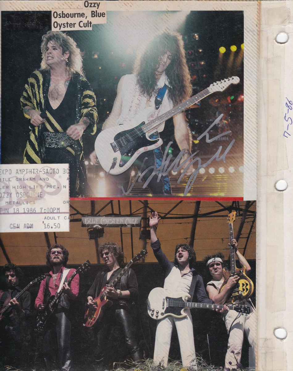 ozzy osbourne concert archive