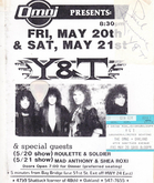 Y and T / Roulette / Soldier on May 20, 1988 [194-small]