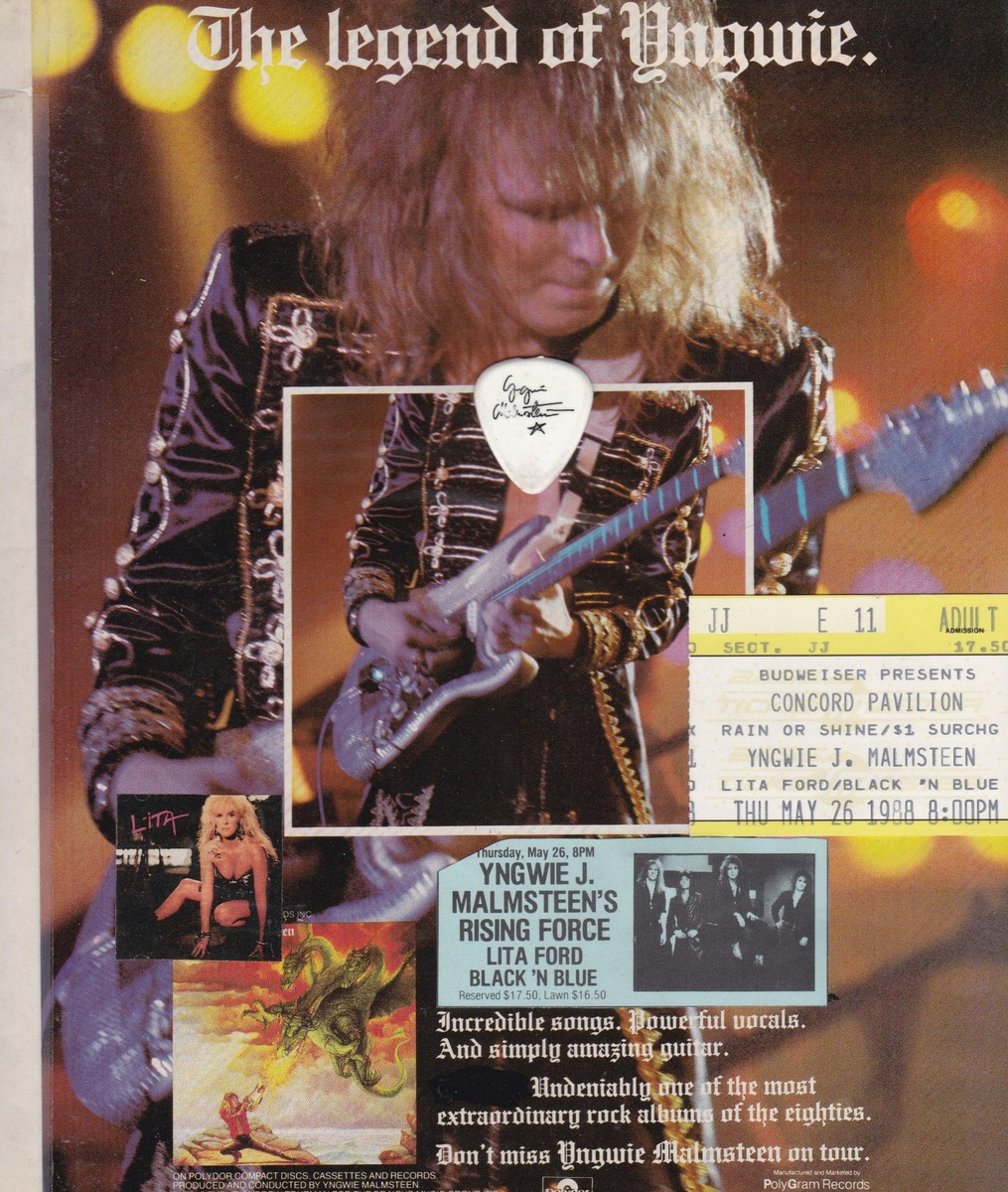Yngwie J. Malmsteen Concert & Tour History | Concert Archives