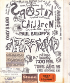 Spastik Children / Pirahna / Pillage Sunday on Aug 16, 1988 [217-small]
