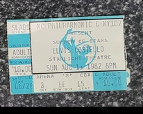 Elvis Costello / Attractions on Aug 1, 1982 [441-small]