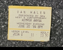 Van Halen / Autograph on Jun 20, 1984 [449-small]
