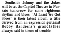 Southside Johnny & Asbury Jukes / Bill Chinnock on Oct 11, 1986 [476-small]