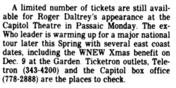 Roger Daltrey on Dec 2, 1985 [553-small]