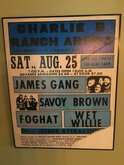 James Gang  / Savoy Brown / Foghat / Wet Willie on Aug 25, 1973 [797-small]