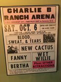 Blood Sweat & Tears / New Cactus / Fanny / Bertha / Wet Wille on Oct 6, 1973 [918-small]