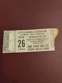 Bob Seger and the Silver Bullet  Band  / John Hall Band on Feb 26, 1983 [971-small]