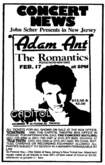 Adam Ant / The Romantics on Feb 17, 1984 [135-small]