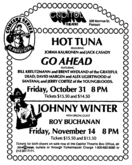 Hot Tuna / Go Ahead on Oct 31, 1986 [149-small]