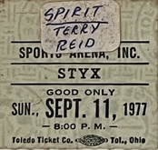 Styx / Spirit / Terry Reid on Sep 11, 1977 [452-small]