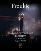 tags: Froukje, Dordrecht, South Holland, Netherlands, Gig Poster, Bibelot - Main Stage - Froukje / Bente on Oct 2, 2022 [784-small]