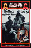 tags: The Minks, Horace Greene, Appleton, Wisconsin, United States, Gig Poster, Appleton Beer Factory - The Minks / Horace Greene on Apr 9, 2022 [839-small]