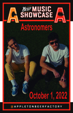tags: The Astronomers, Appleton, Wisconsin, United States, Gig Poster, Appleton Beer Factory - The Astronomers / 7000apart / Babe Club on Oct 1, 2022 [848-small]