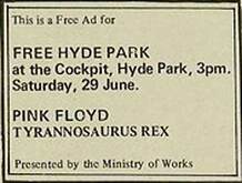 Jethro Tull / Pink Floyd / Tyrannosaurus Rex / Roy Harper on Jun 29, 1968 [875-small]