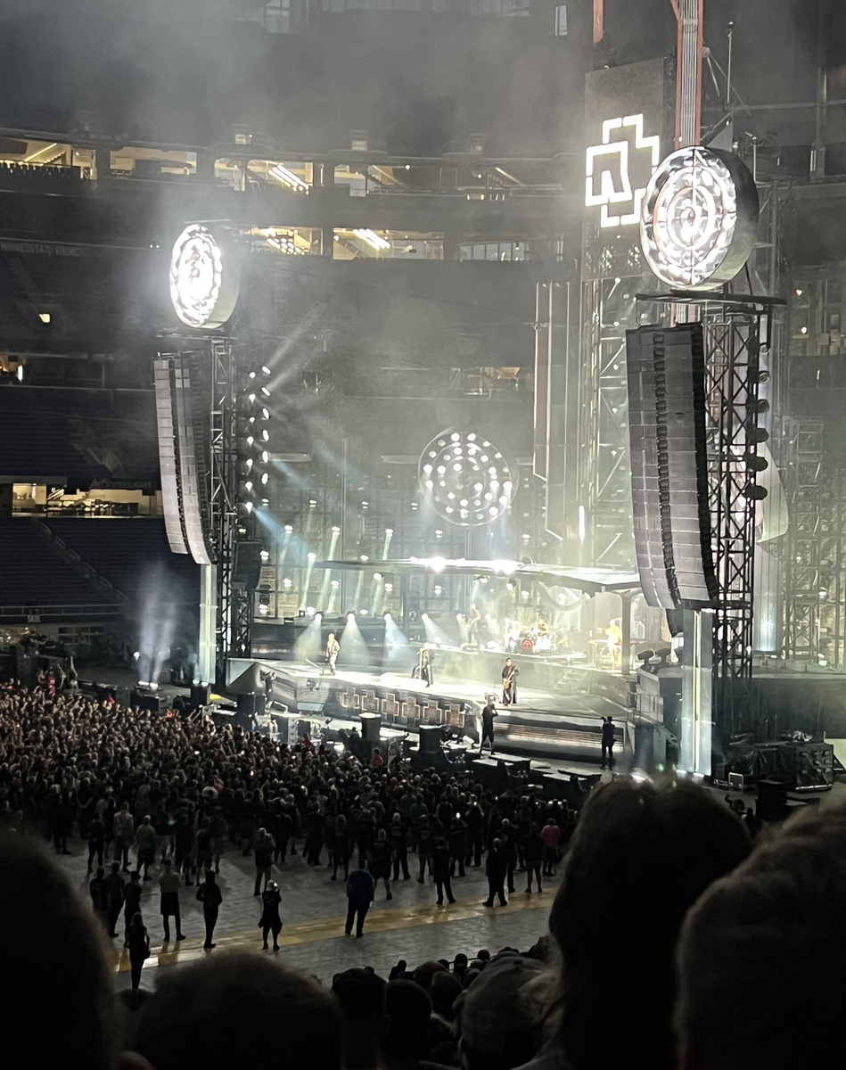 Aug 27, 2022 Rammstein at US Bank Stadium Minneapolis, Minnesota