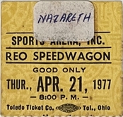 REO Speedwagon / Nazareth on Apr 21, 1977 [073-small]