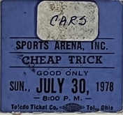 Cheap Trick / The Cars on Jul 30, 1978 [077-small]